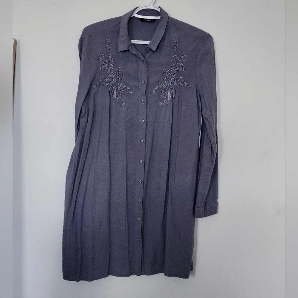 Long Button Down Shirt